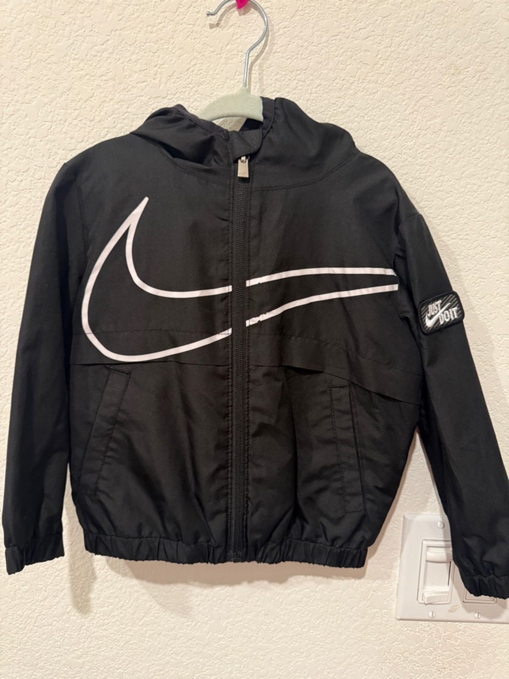 Nike Black Toddler Windbreaker Jacket